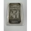 Image 1 : Rare National Happy Anniversary .999 Fine Silver Troy Ounce Bar - Mint Condition
