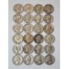 Image 1 : Assorted 90% Silver Washington Quarters Including Washington and Standing Liberty Face Value $6.00