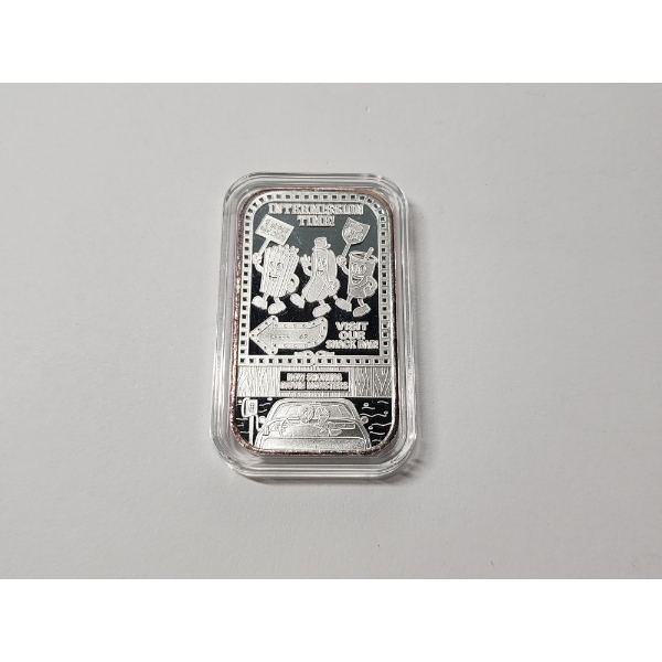 Squires Mint "Creature Feature" .999 Fine Silver Art Bar 