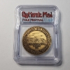 Image 1 : 1991 Stoughton Railroad Station Wisconsin Syttende Mai Festival Commemorative Medal 