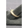 Image 2 : 14K Gold Ring Weighing 2.4 Grams - Missing Stone
