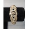 Image 1 : Vintage 2.5" Higher Percentage Silver Filigree Cannetille Hinged Bangle Bracelet - Weight: 29.4g
