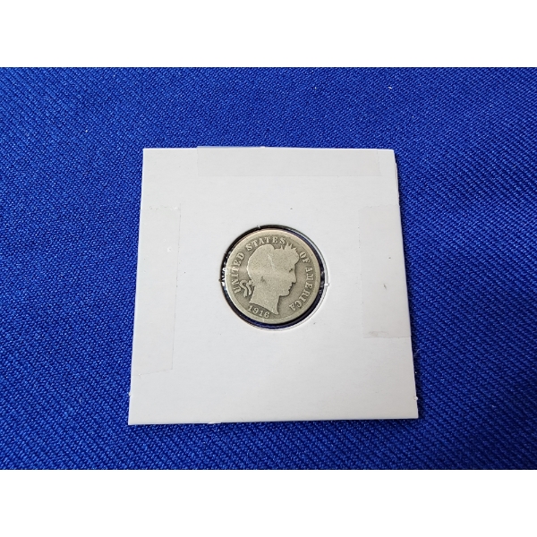 1916 Barber Silver Dime