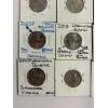 Image 6 : Assorted Quarters in Labeled Cards - Various Years - FV $5.00