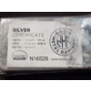 Image 2 : 10 Oz 999.9 Fine Silver Bar by NMR With Matching Serial Number Certificate 