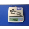 Image 9 : 2 - Vintage Collectible Engraved Sterling Silver Spoons - TW: 41.0g