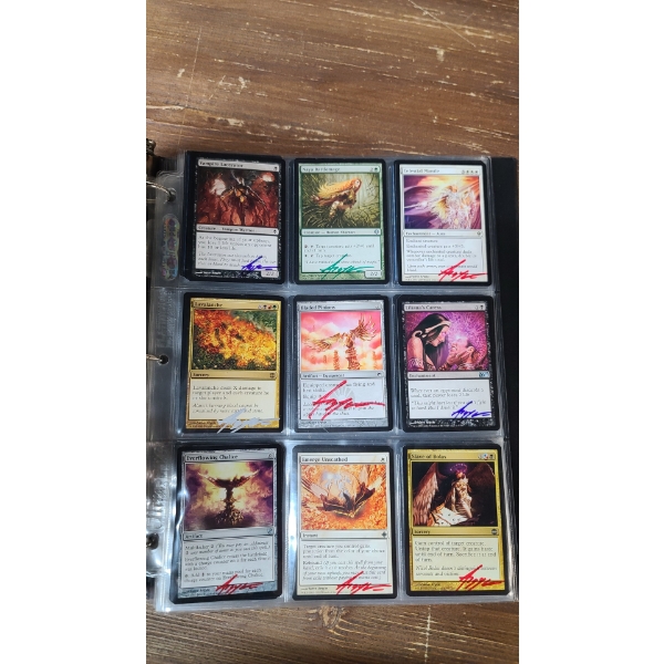 
Large Assortment Of Magic The Gathering Cards Including Signed, Holos & Common Cards
