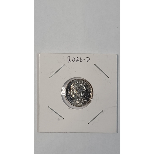 Brilliant Uncirculated United States 2026-D "Emerging Liberty" Semiquincentennial Dime