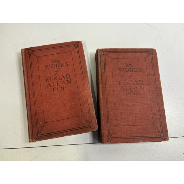 
The Works of Edgar Allen Poe - Volume VI & II - Horror and Death - Marvelous Adventure