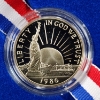 Image 3 : 1986-S United States Statue Of Liberty Commemorative Uncirculated Half Dollar in Mint Box