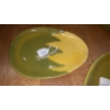 Image 3 : Set Of 3 Vintage Very Desireable "SHAWNEE" Corn Pottery Pear Shaped Platters 10 Inch & 7 1/2 Inch 