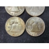 Image 6 : $2 Face Value in 90% Silver Benjamin Franklin Half Dollars