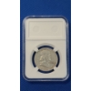 Image 1 : 1954 90% Silver Franklin Half Dollar In Slab Holder