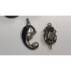 Image 3 : Vintage Sterling Silver Thimbles, Tie Clip, Pendant & Academic Pin - Total Weight: 29.5g