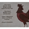Image 2 : Brand New! 6 1/2 Foot Tall Metal & Wood Weather Vane Garden Decor 