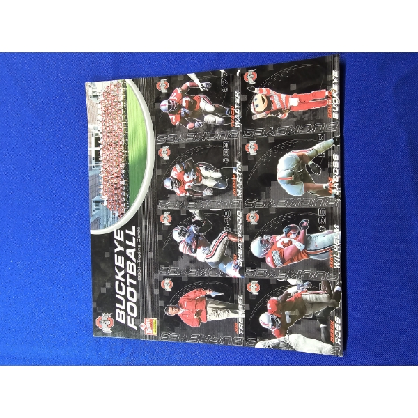 Ohio State Buckeyes Football 2001 Uncut Set - 8 Cards