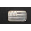 Image 1 : 1 Oz Silvertowne Mint .999 Fine Silver American Flag Bar