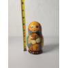 Image 2 : Hand-Painted Wood 5 Piece Russian Nesting Dolls - Excellent Condition