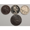 Image 1 : Assorted Years U.S Buffalo Nickels & 1864 Great Britain Penny 