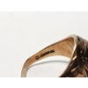 Image 5 : 10K Gold Class Ring With Blue Stone - Size 9 - Total Weight: 7.6g
