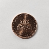 Image 2 : 2025 Ascension Island Quarter Dollar 1/4th oz .999 Fine Copper Round