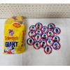 Image 1 : 1996 Schwebel's Promotional Round Baseball Cards with Original Bread Bags