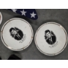 Image 6 : Unique Vintage Collectables Group Including 2 3'x5' Flags, Coin Coasters, 8'' Plates And More!