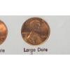 Image 3 : 1982 Lincoln Cent Varieties Denver/Philadelphia In Display - Face Value: $0.06 