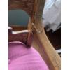 Image 3 : Louisville Home Pickup - Vintage Solid Oak Rocker / AS IS - See Description