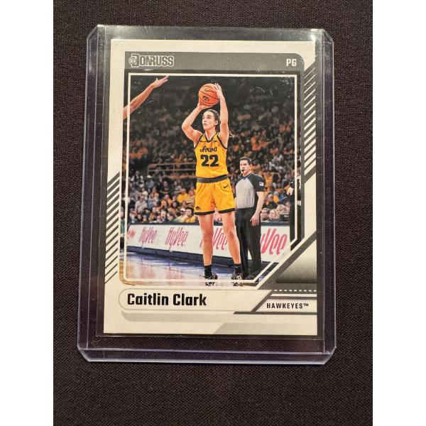 Rare 2024 Panini Donruss Caitlin Clark Rookie Basketball Card - Mint Condition