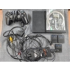 Image 1 : Playstation 2 Slim With 3 Memory Cards, Cords (Some Damaged), Controller & Guitar Hero III L.O.R.