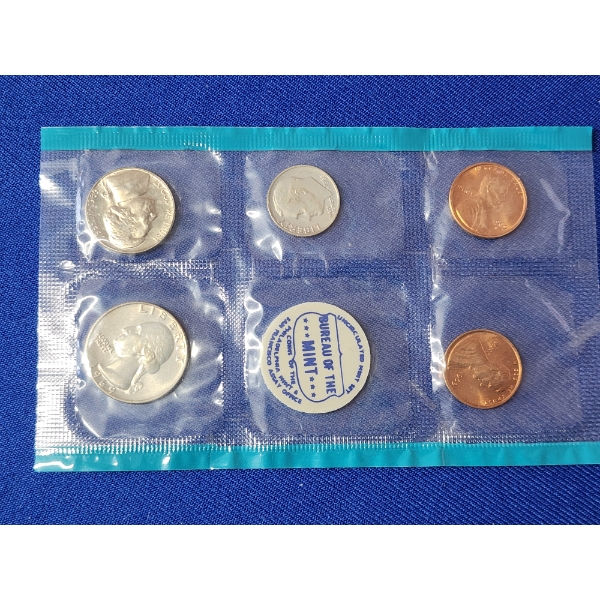 1969 United States Mint Set: P, D, & S Mints