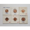 Image 1 : Six Assorted Commemorative Tokens Featuring U.S. Presidents 