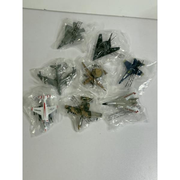 Diecast Airplanes in Sealed Packaging - 8 Total Planes - Military - Etc.