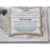 Image 3 : 2021 Leaf Trinity Gavin Williams Rookie Card w/ Authentic Signature and Player-Worn Patch