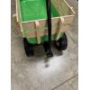 Image 4 : Brand New Western Express Heavy Duty Metal Wagon With Wood Sides - Great For Kids, Pets & Gardening