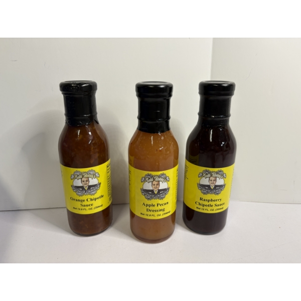 Todd Bosley's World Famous Sauces - Orange Chipotle Sauce - Apple Pecan Dressing
