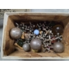 Image 2 : Vintage Collectables Including Corn Husker Tool, Metal Jacks & Balls, Marbles, 1930s AtmoStat & More