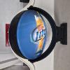 Image 7 : Exceptional Revolving "Miller" Revolving & Illuminated Wall Mount Beer / Bar Sign - FULLY WORKING