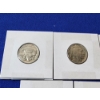 Image 5 : Lot of 5 Buffalo Nickels: Years 1937, 1936, 1935, 1936, 1936