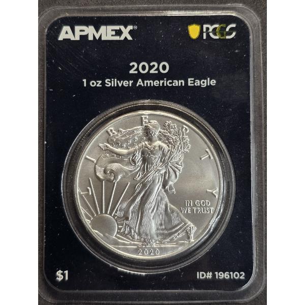 2020 1oz American Silver Eagle .999 Silver
