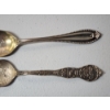 Image 4 : x2 Sterling Silver Souvenir Spoons: Mount Union College and Alliance High School Ohio TW: 37.7g