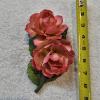 Image 4 : Vintage Fabar Capodimonte Porcelain Rose Sculpture