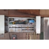Image 2 : *Pick Up At Louisville Home - No Shipping Available* Neat Vintage Metal Garage Cabinet 29''x16''x 15