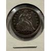 Image 1 : 1854 Seated Liberty United States Silver Dime - Mint Condition - Incredible Coin