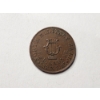 Image 1 : 1863 Philadelphia North Military Hall F&L Ladner Coin ~ OVER 100 YEAR OLD COIN!
