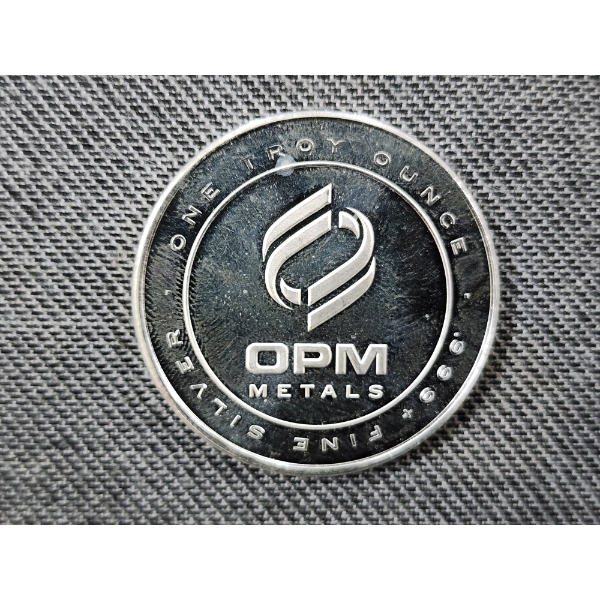 1 Oz .999 Fine Silver Ohio Precious Metals (OPM) Round ~ Add to Your Silver Stack Today!