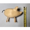 Image 4 : Animal Group- Including Wood Carved Dog & Pig, And Jade Elephant 