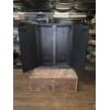 Image 1 : 16" CD Storage Cabinet and Wooden Box 15x13x5.5