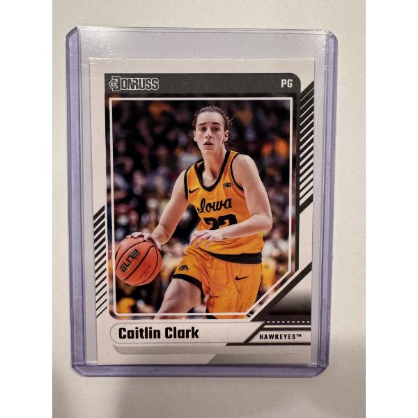2024 Caitlin Clark Panini ROOKIE Basketball Card - Mint Condition In Protective Holder - Exceptional